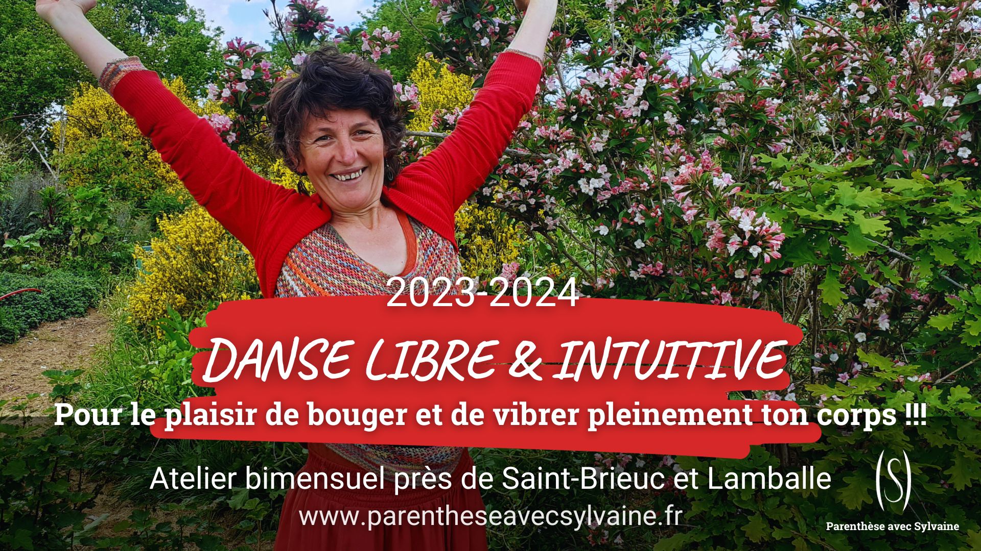Danse libre et intuitive près de Lamballe et Saint-Brieuc, Côtes d'Armor, Bretagne